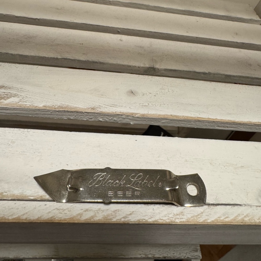 Black Label Beer bottle opener